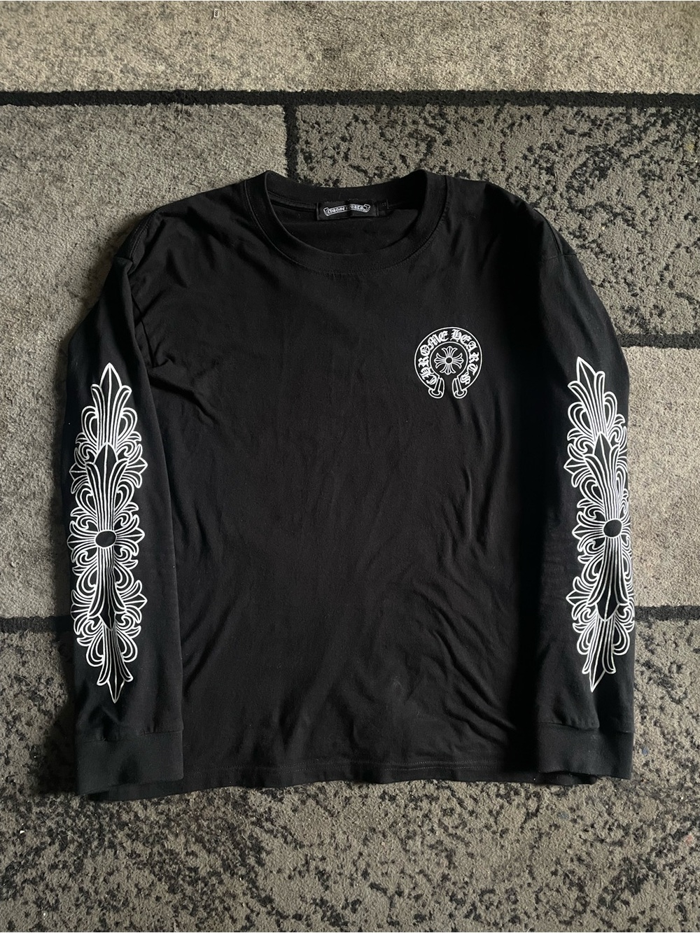 Chrome Hearts Black Long-Sleeve